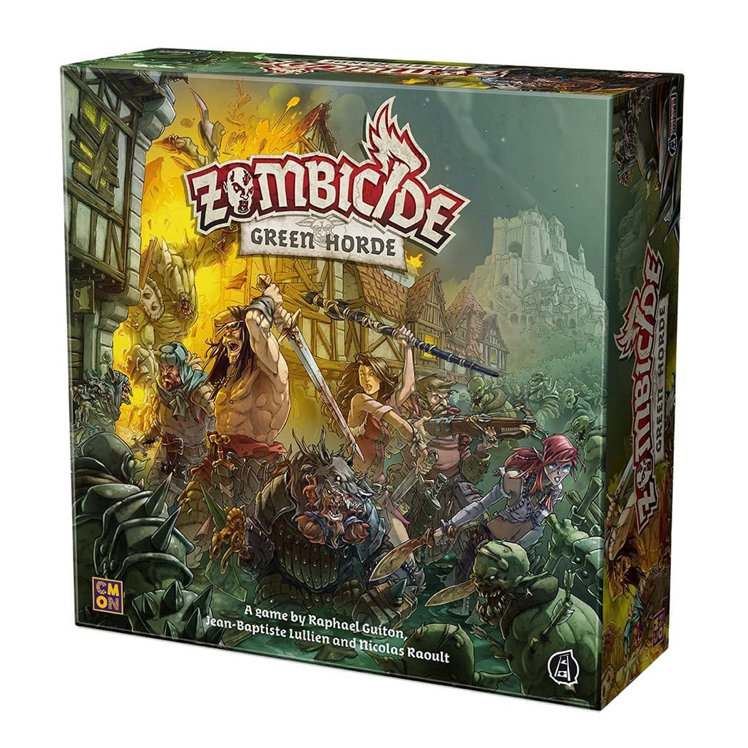 Zombicide Green Horde Board Game Base Strategy Cooperative Fun 1