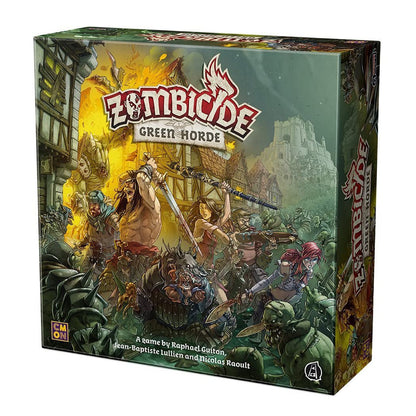 Zombicide Green Horde Board Game Base Strategy Cooperative Fun 1