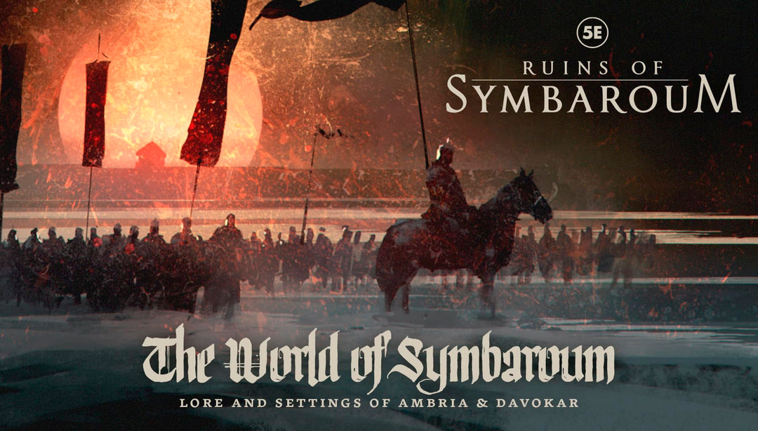 Free League Publishing: Ruins of Symbaroum 5E- The World of Symbaroum - Hardcover RPG Supplemental Book, Expand Lore, Settings, History & More