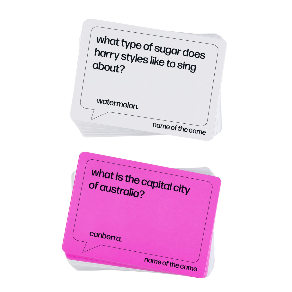 Name of the Game - Easy Fun Trivia Party Game for Family and Friends 4