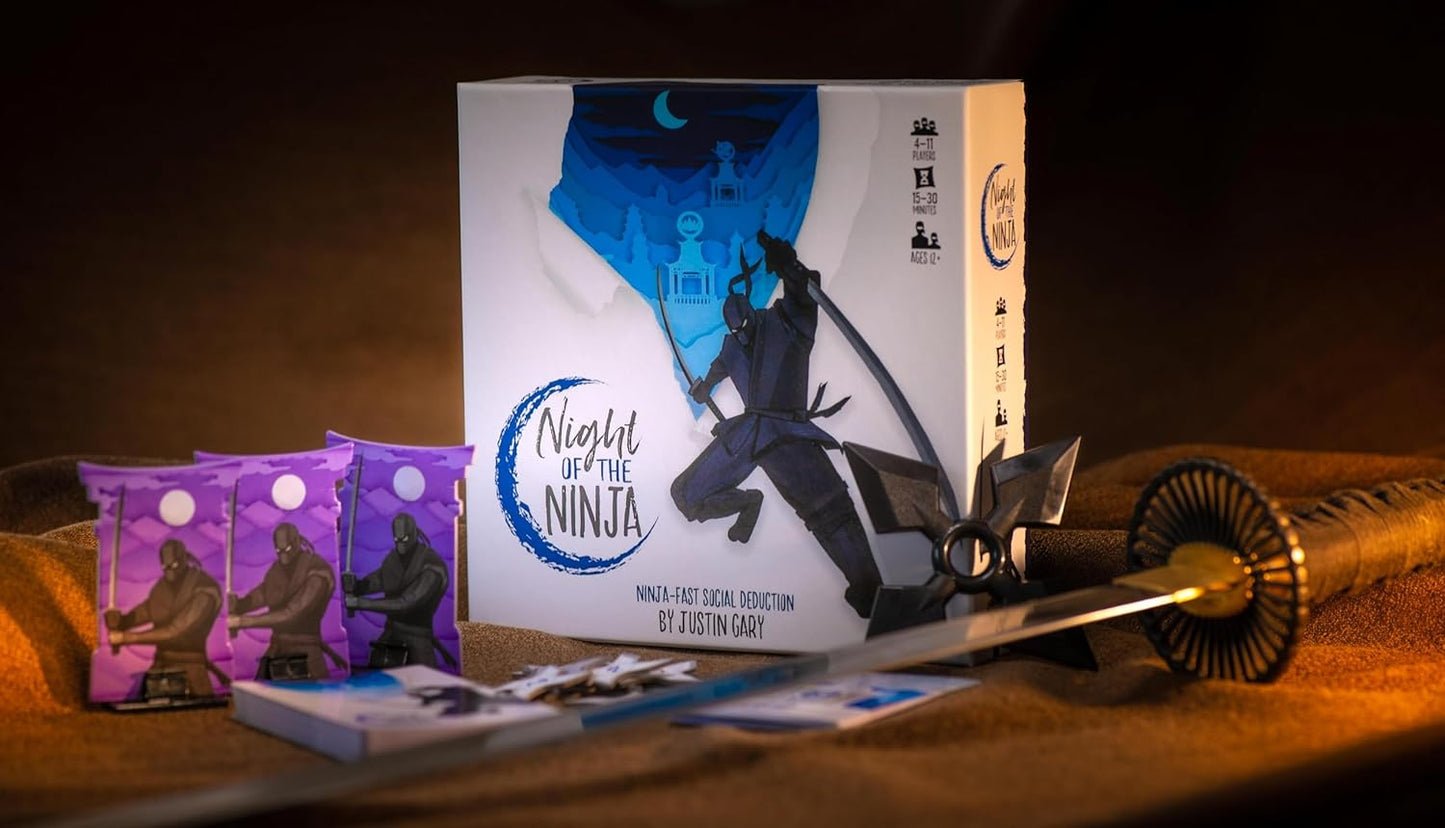 Night of the Ninja Social Deduction Party Board Game