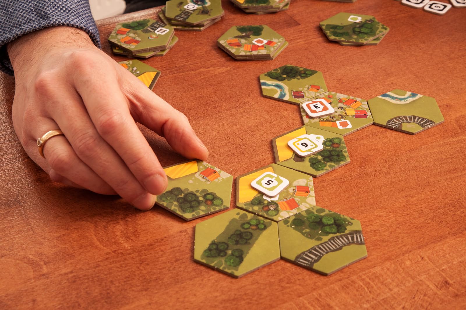 Dorfromantik The Duel Board Game by Pegasus Spiele 4