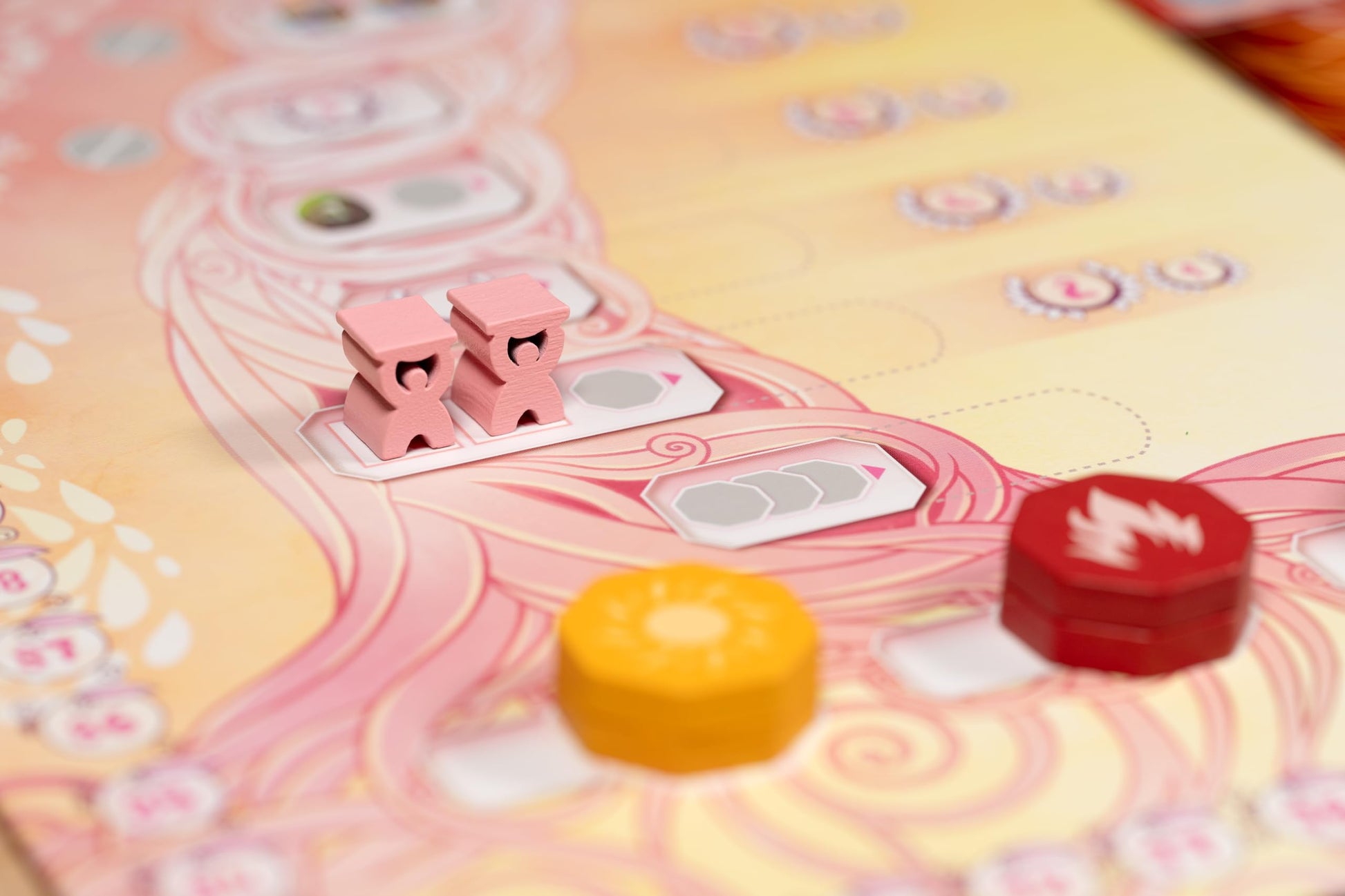 Inori Board Game - Cooperative and Competitive Worker Placement Strategy Game, Fun Family Game for Kids and Adults, Ages 10+, 2-4 Players, 40 Minute Playtime, Made by Space Cowboys 4