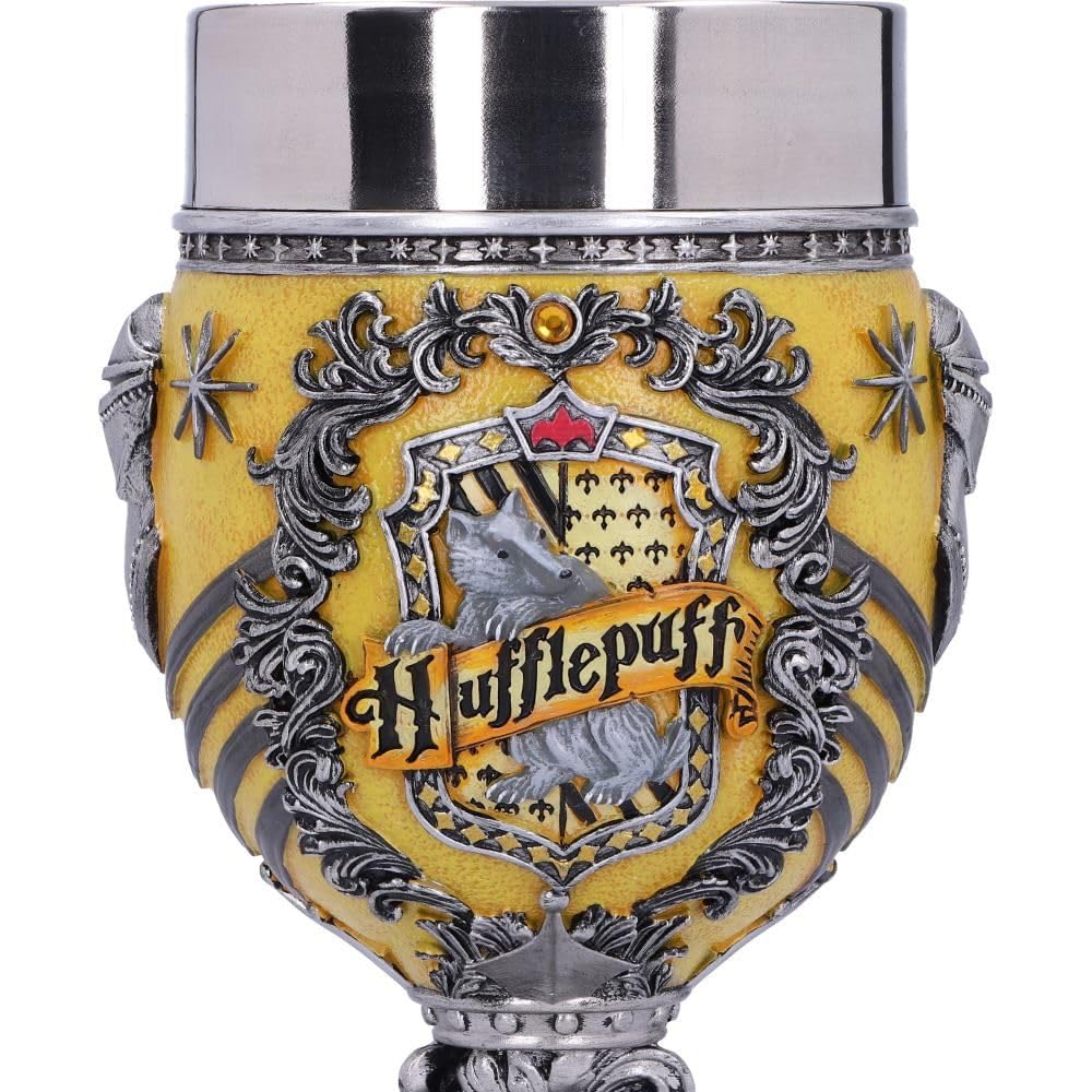 Harry Potter Hufflepuff Hogwarts House Collectible Goblet 19.5cm Drinking Mug 4