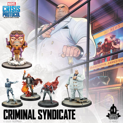 Marvel Crisis Protocol Criminal Syndicate Affiliation Pack Miniature Game by Atomic Mass 5
