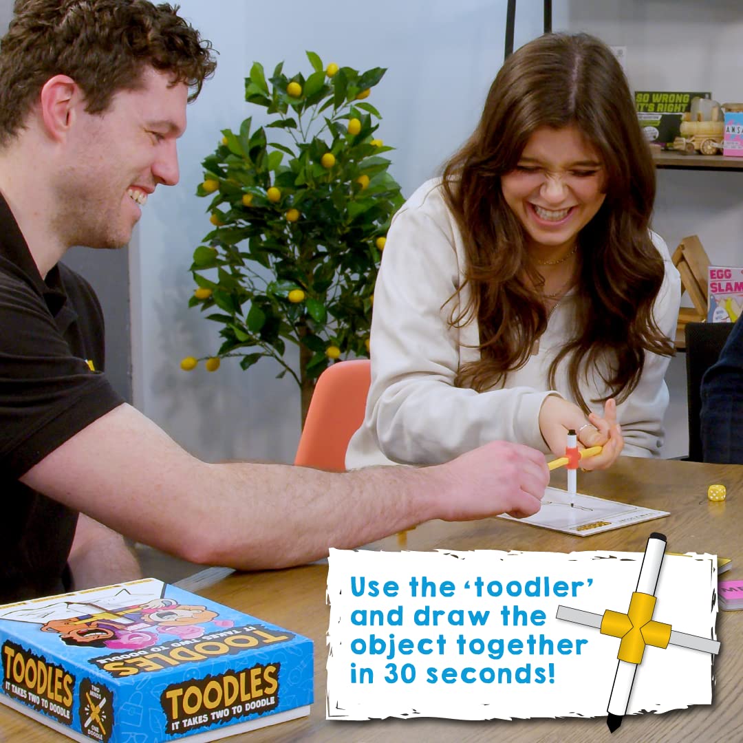 Toodles Party Game - Hilarious Drawing Game for Game Night! Cooperative Game, Fun Family Game for Kids & Adults, Ages 8+, 3-10 Players, 15-20 Minute Playtime, Made by Format Games 4