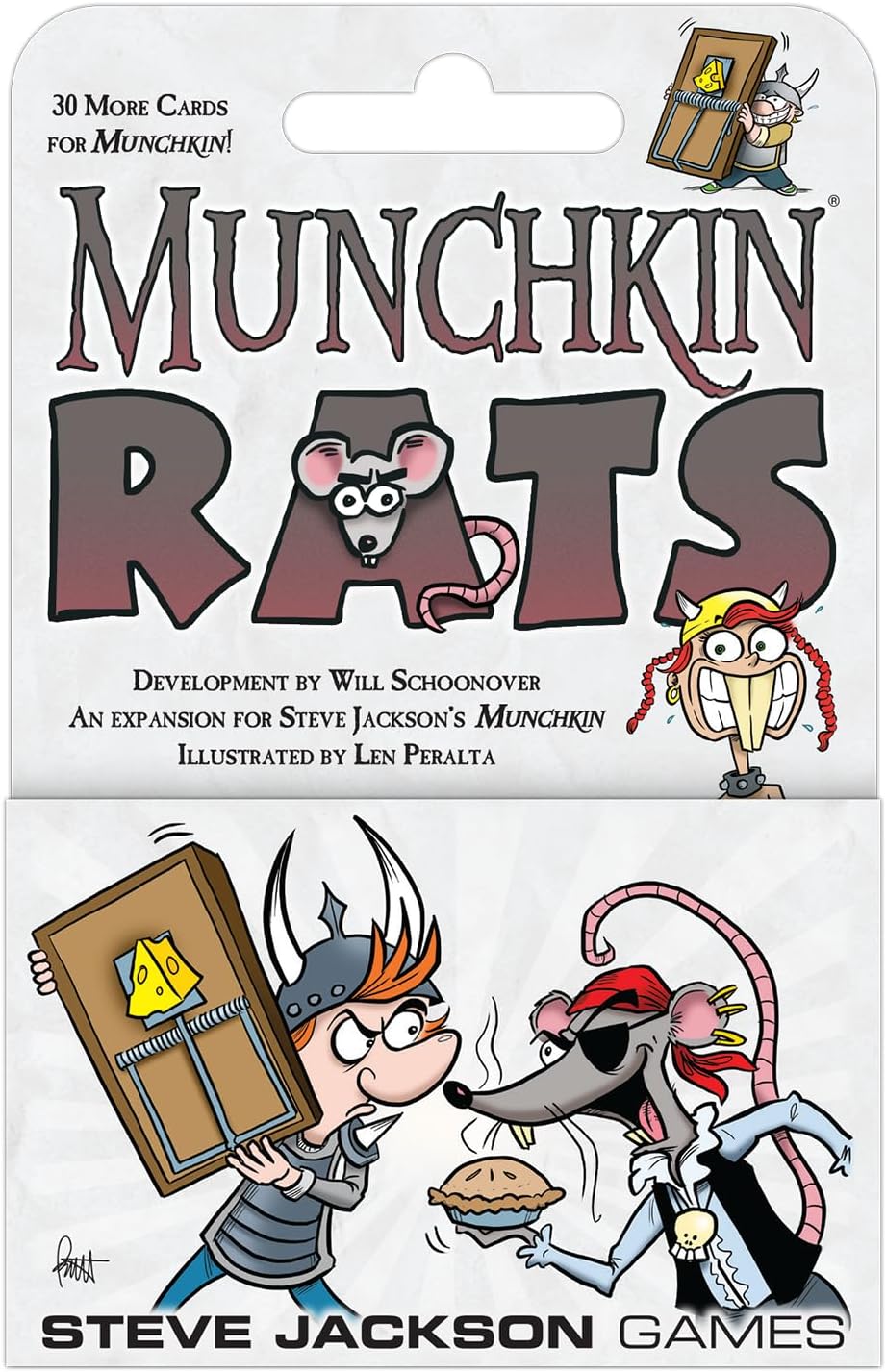 Munchkin Rats Card Game Exapnsion