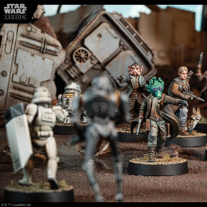 Atomic Mass Games Star Wars: Legion Rebel Sleeper Cell Unit Expansion - Strike from The Shadows! Tabletop Miniatures Strategy Game, Ages 14+, 2 Players, 3 Hour Playtime, Made