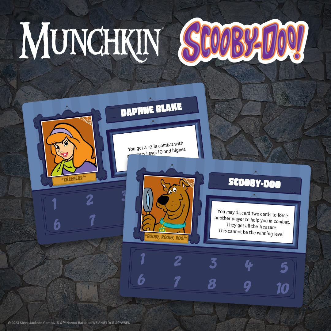 Munchkin Scooby-Doo Card Game | Based on The Steve Jackson Munchkin Series | Featuring Scooby-Doo and Mystery Inc. Characters | Officially Licensed Card Game 3