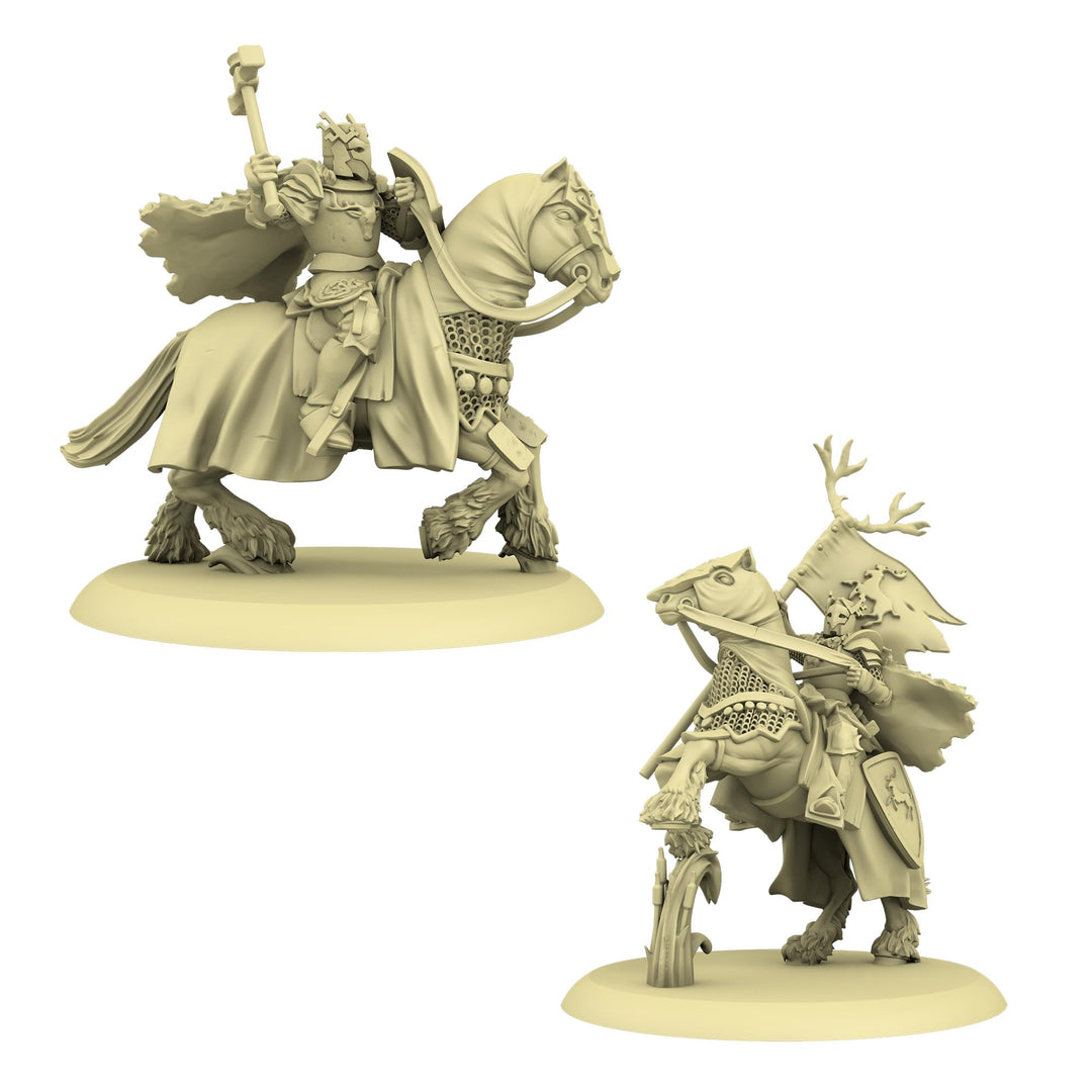 CMON A Song of Ice and Fire Tabletop Miniatures Game Champions of The Stag Unit Box (Multilingual Edition) - Strategy Game for Adults, Ages 14+, 2+ Players, 45-60 Minute Playtime, Made by CMON