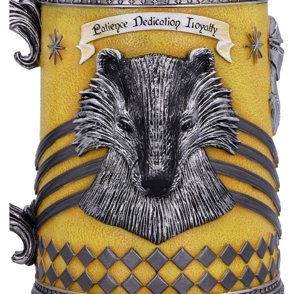 Harry Potter Hufflepuff Hogwarts House Collectible Tankard 15.5cm