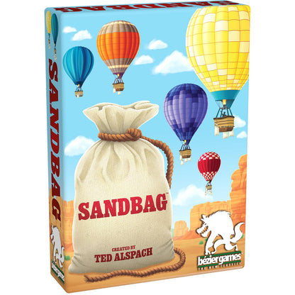 Sandbag - from The Creators of Cat in The Box Deluxe Edition Bézier Games - Trick Taking Card Game - 30 min Play time - Strategy Card Game for 3 to 6 Players - Fast-Paced Gameplay 1