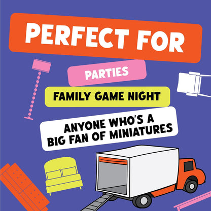 Giants Moving Tiny Furniture Card Game