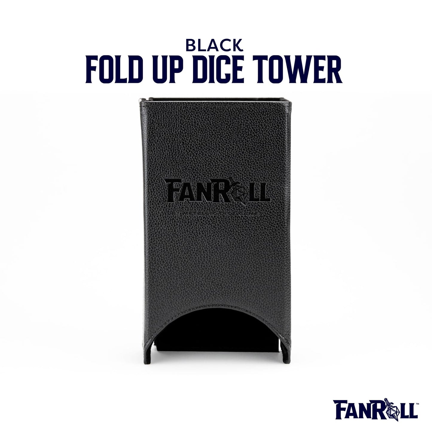 Metallic Dice Games FanRoll Fold Up Dice Tower 2