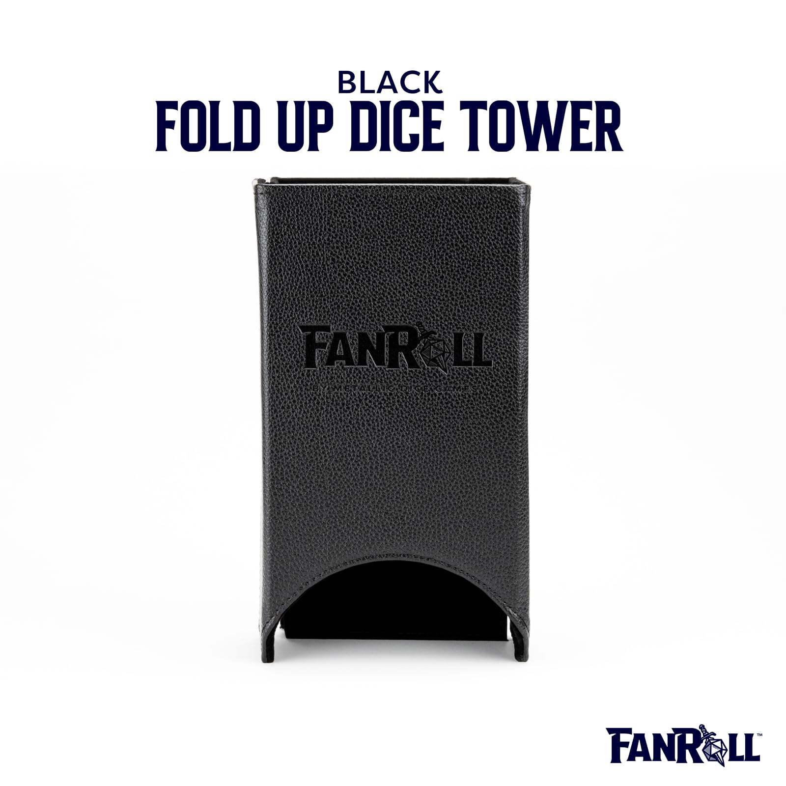 Metallic Dice Games FanRoll Fold Up Dice Tower 2