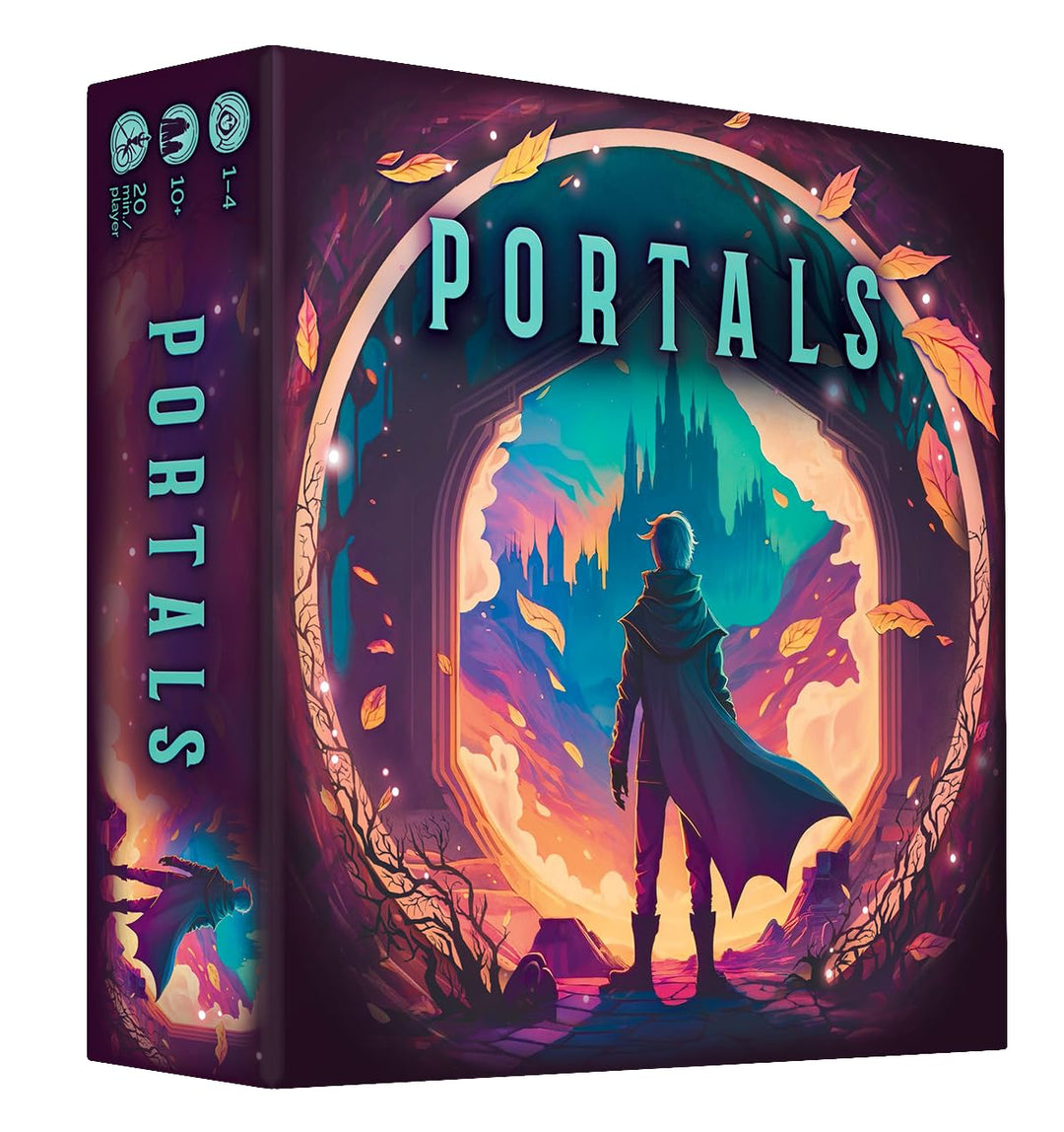 Portals Board Game | Abstract Strategy | Ages 10 and up | 1–4 Players | Average Playtime 40–80 Min |