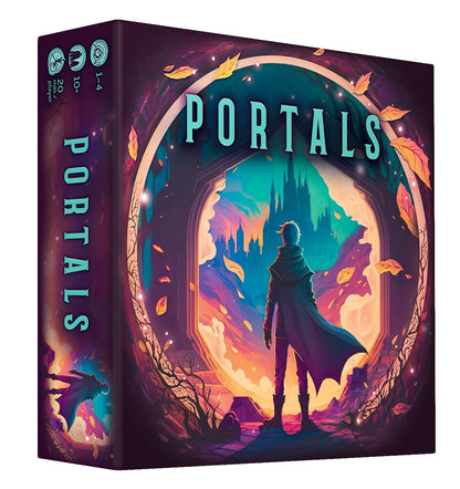 Portals Board Game | Abstract Strategy | Ages 10 and up | 1–4 Players | Average Playtime 40–80 Min | 1