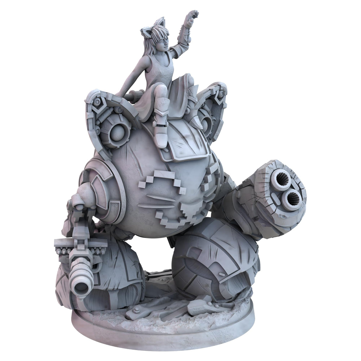 Awaken Realms Tamashii: Chronicles of Ascend Catie's Diary Miniatures - Immerse Yourself in Catie's Whimsical World! Sci-Fi Strategy Game, Ages 14+, 1-4 Players, 45-90 Min Playtime, Made 3