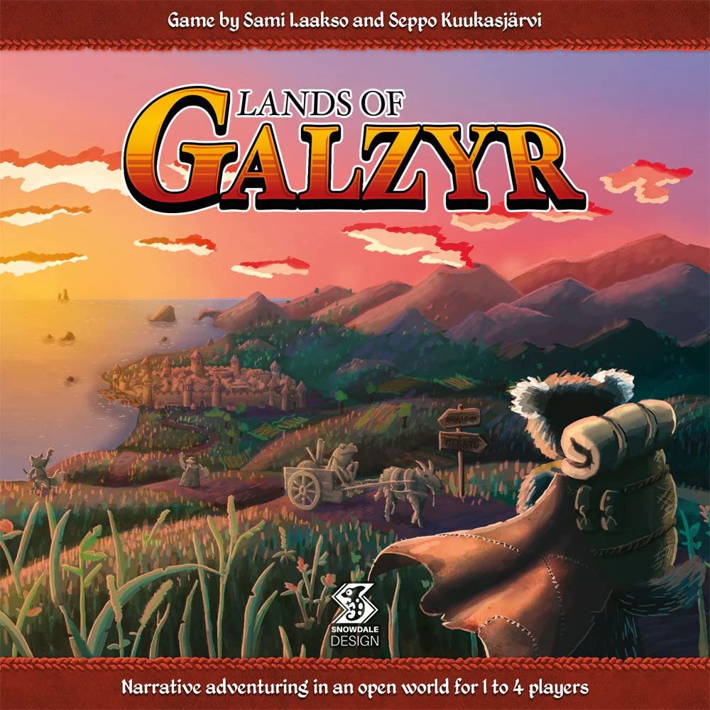 The Land of Galzyr Board Game English Version 1