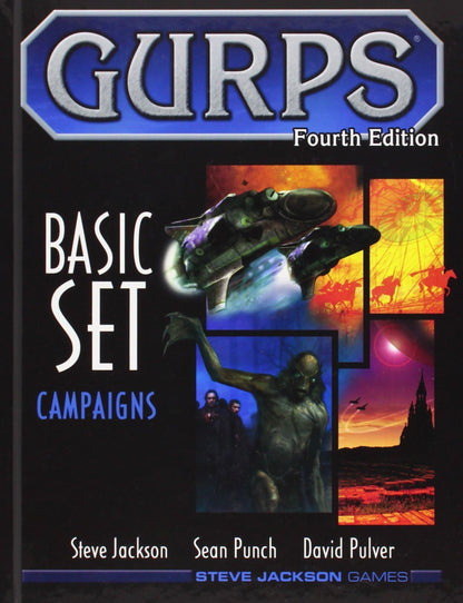 Steve Jackson Games Gurps Basic Set Campaign – Comprehensive RPG Board Game Guide Create Infinite Worlds and Adventures for Ages 14+ and 1+ Players 1
