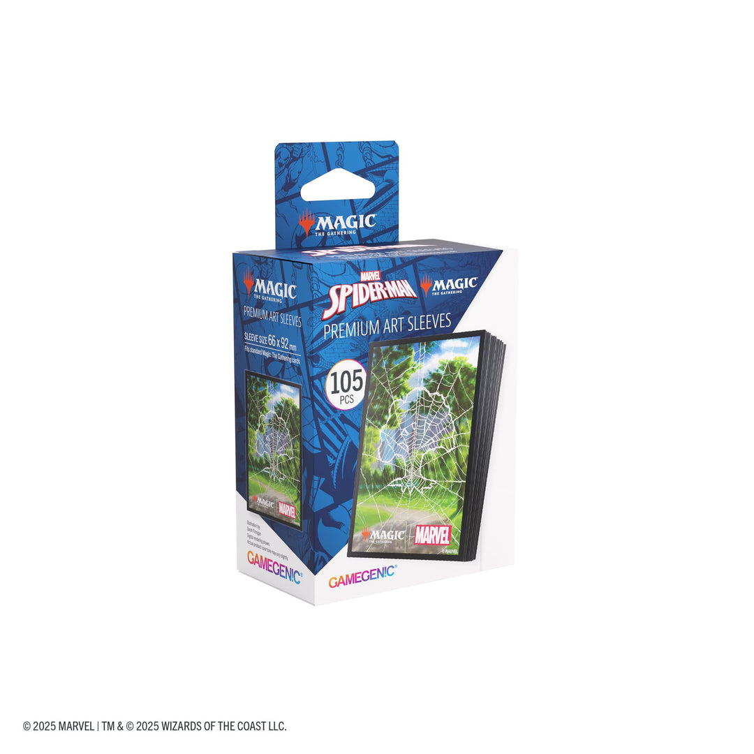 Gamegenic MTG Marvel's Spider-Man Premium Art Sleeves- Spider-Man Forest 6