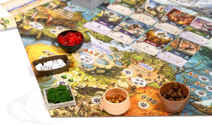Everdell Silverfrost Deluxe Resource Vessels Board Game Accessory