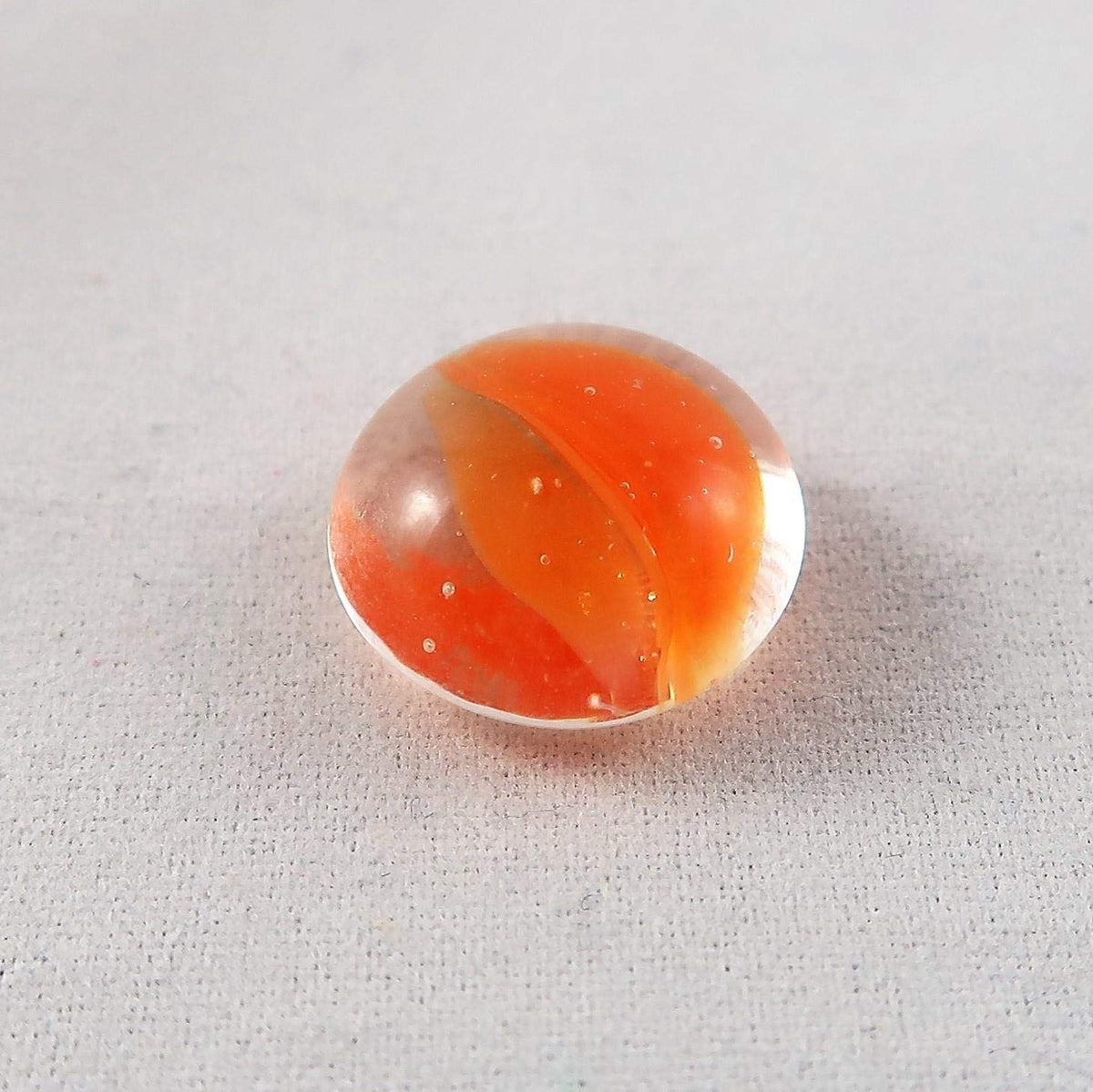 Glass Stones: Peach Catseye - Tube 3