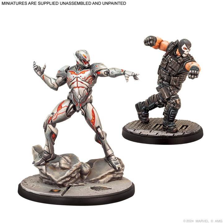 Marvel: Crisis Protocol Weapon X & Maverick Character Pack - Tabletop Superhero Game, Ages 14+, 2 Players, 90 Minute Playtime, Made by Atomic Mass Games