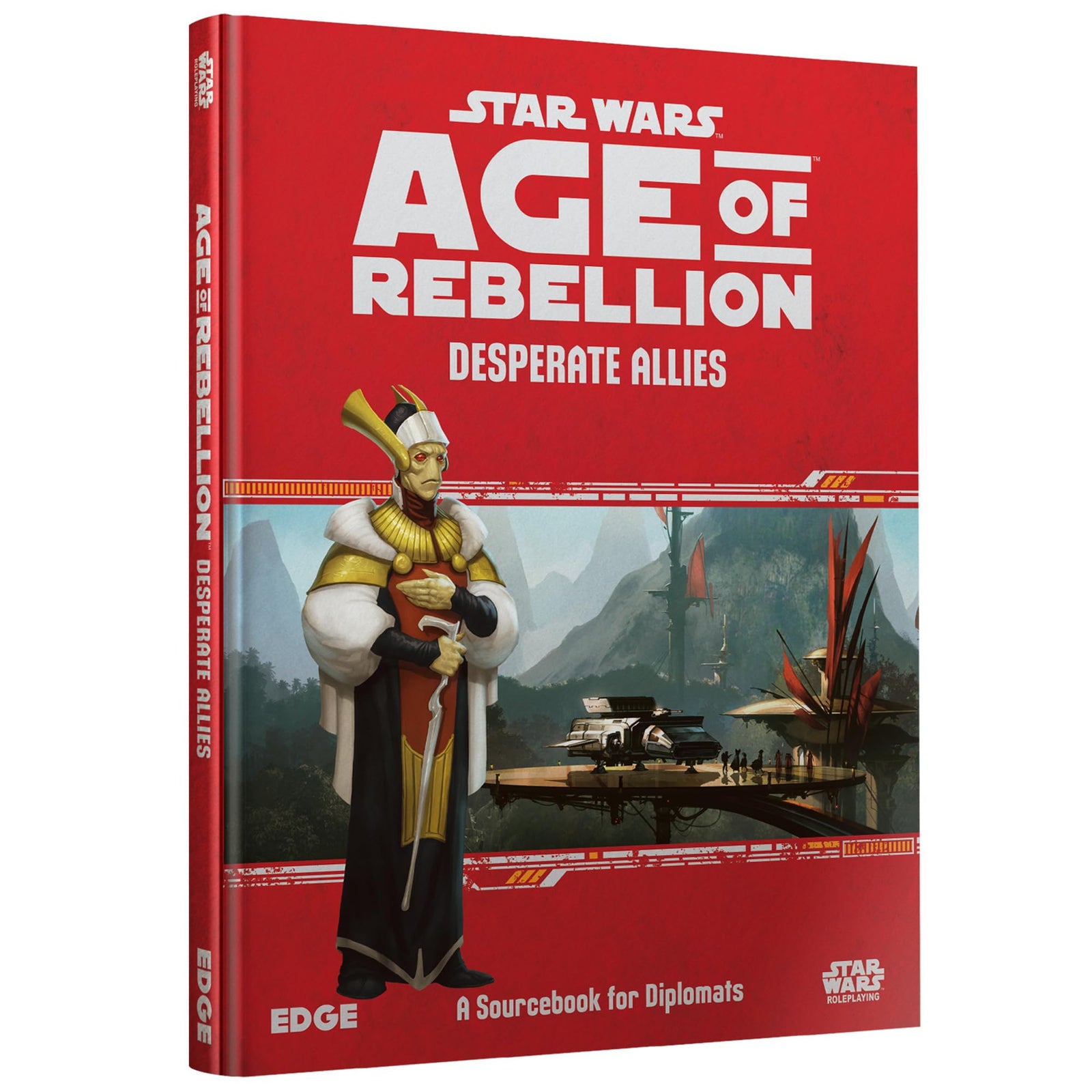 Star Wars Age of Rebellion RPG Desperate Allies Roleplaying Game by Edge Entertainment Studio 1
