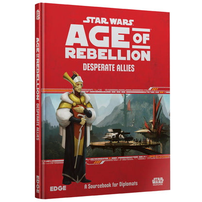 Star Wars Age of Rebellion RPG Desperate Allies Roleplaying Game by Edge Entertainment Studio 1