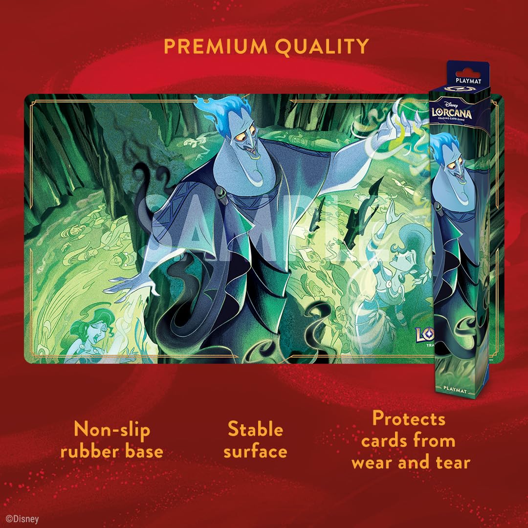 Disney Lorcana TCG Playmat Hades Set 8 Trading Card Game by Ravensburger 2