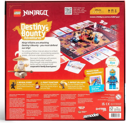 Ninjago Destinys Bounty Adventures Cooperative Board Game