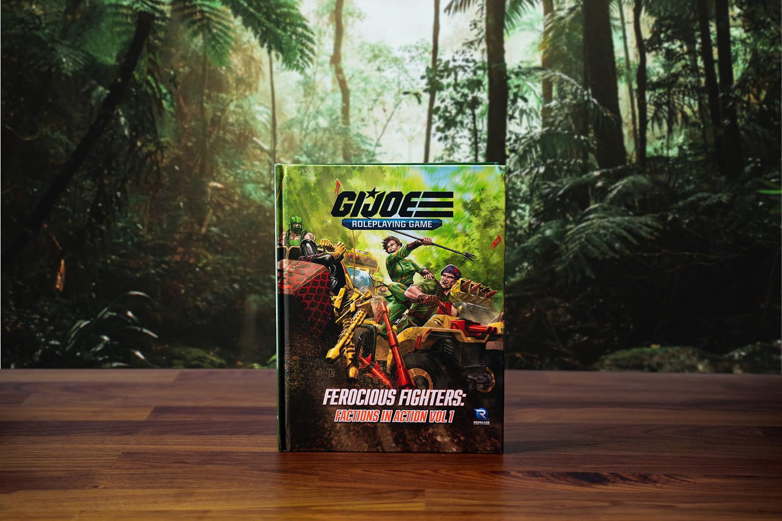 Renegade Game Studios: G.I. Joe Roleplaying Game Ferocious Fighters: Factions in Action Vol. 1 Sourcebook 2