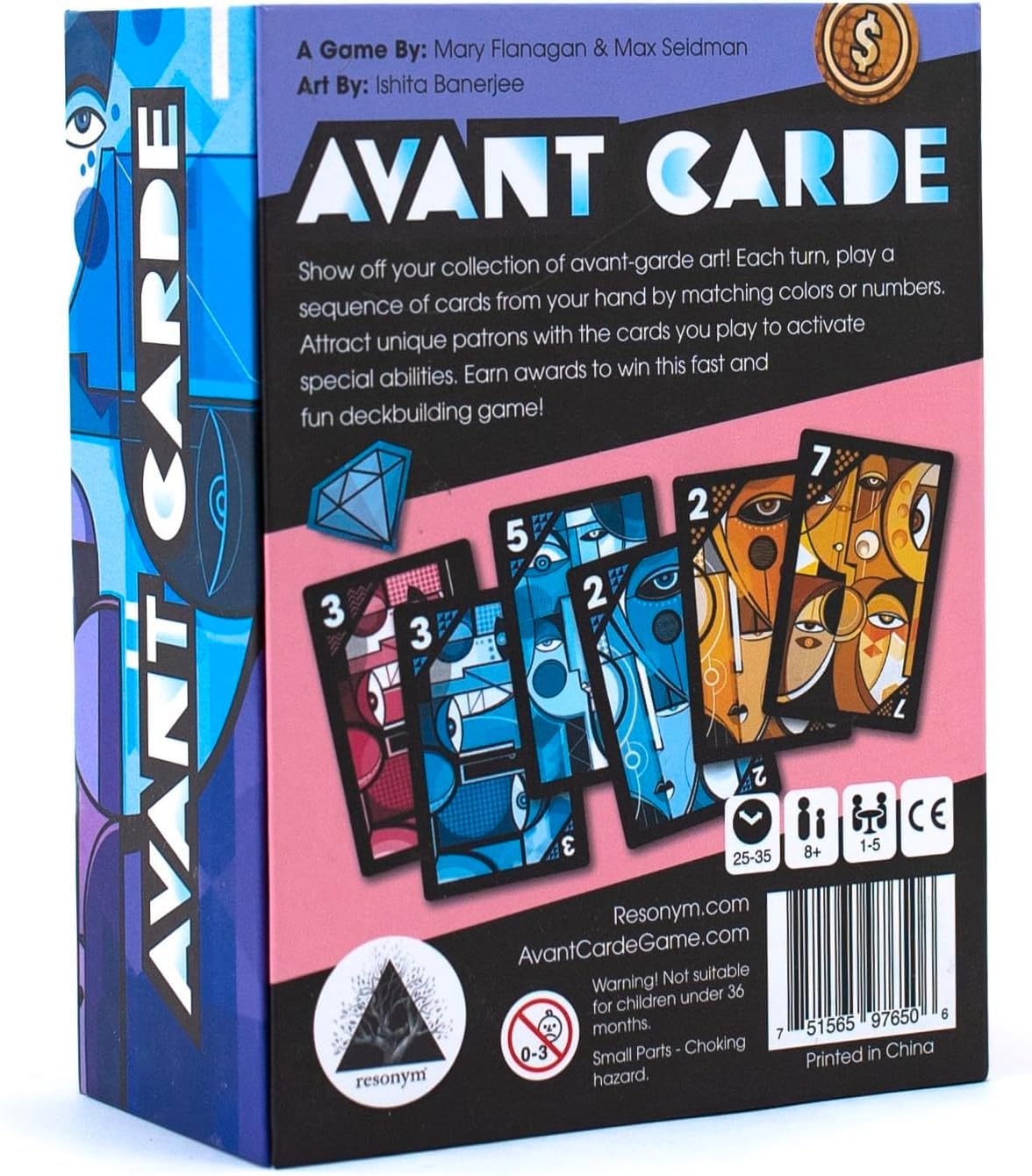 Avant Carde Board Game by Resonym 3