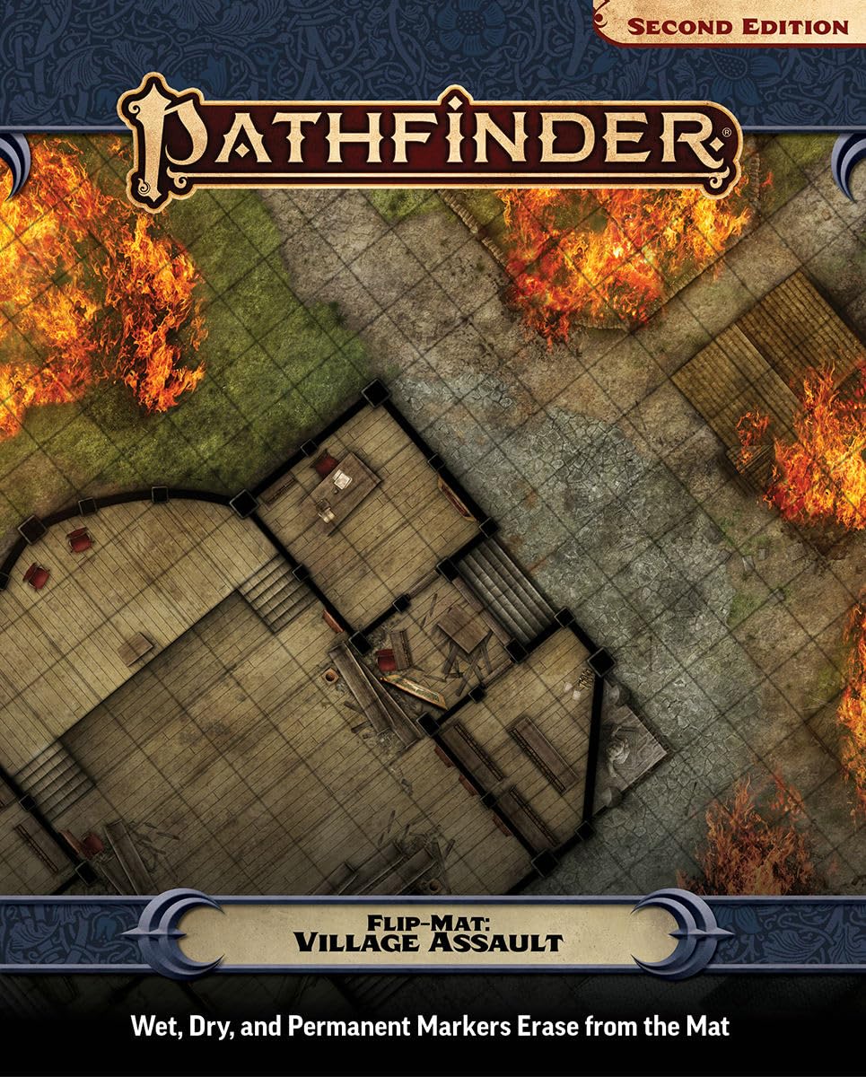 Pathfinder Flip-Mat: Village Assault 1
