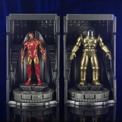 Marvel HeroClix Iconix: Hall of Armor | Iron Man Suit Collection 8