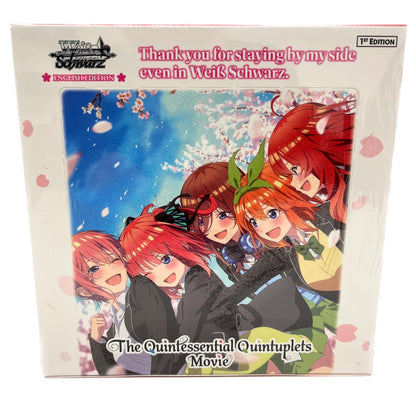 Weiss Schwarz: The Quintessential Quintuplets Movie Booster Display 3