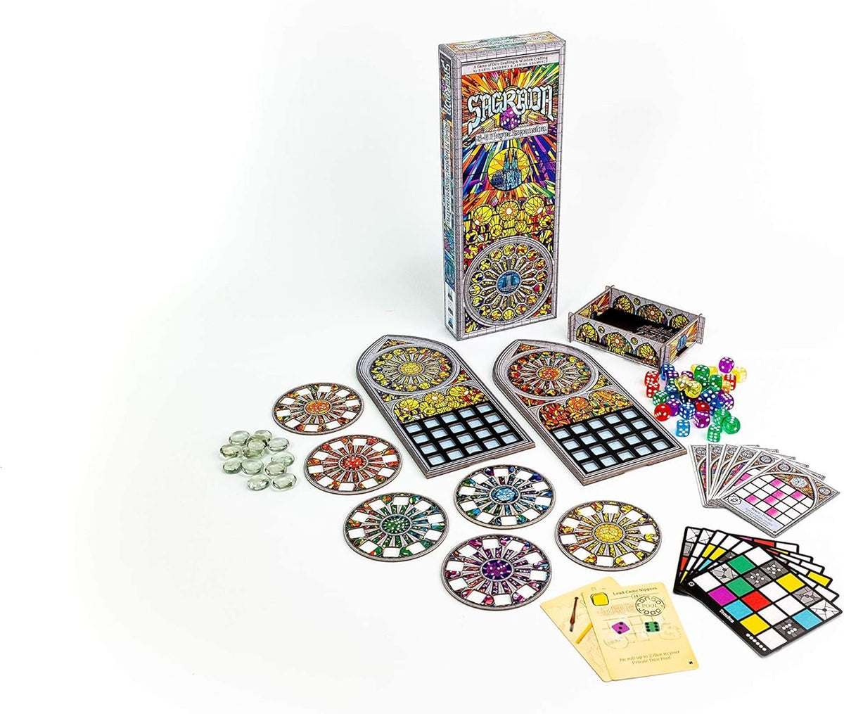 Sagrada 5 6 Player Expansion Board Game by Flood Gate Games 2