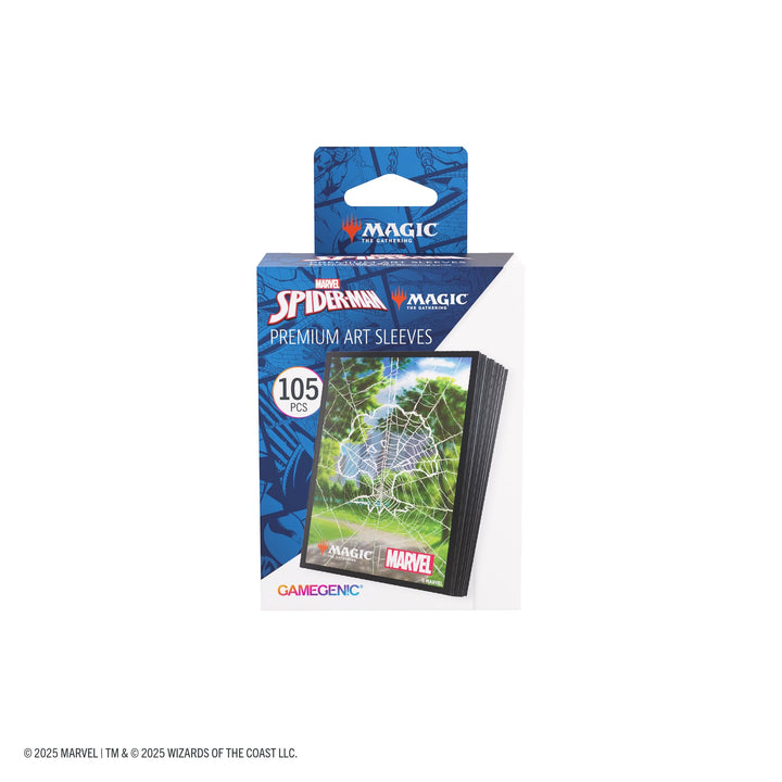 Gamegenic MTG Marvel's Spider-Man Premium Art Sleeves- Spider-Man Forest 4
