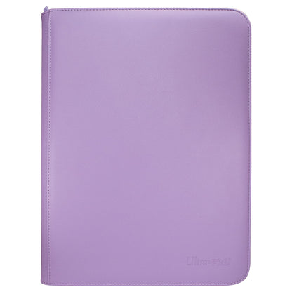 Vivid 9 Pocket Zippered PRO Binder Purple Card Sleeve by Ultra Pro 1