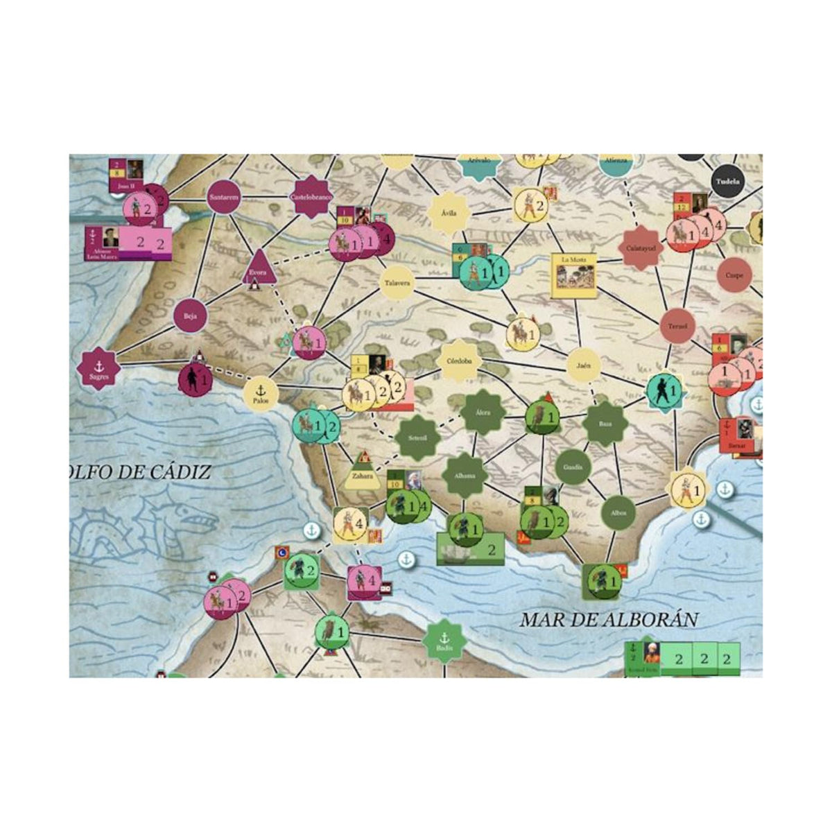 GMT Games Tanto Monta - The Rise of Ferdinand & Isabella 1470-1516 2