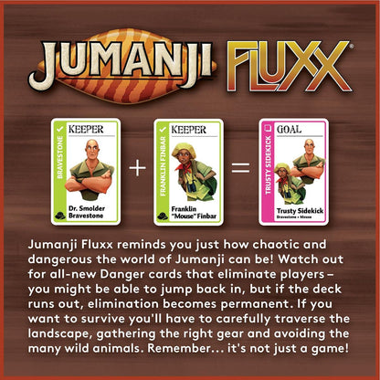 Jumanji Fluxx Board Game by Looney Labs 3