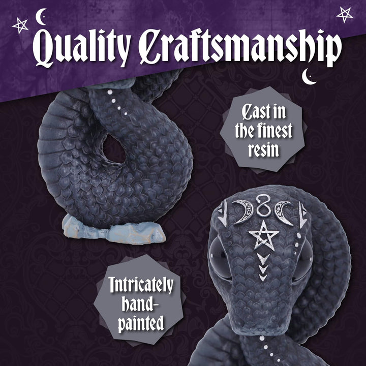 Ouroboros Occult Snake Figurine 9.6cm