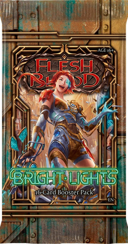 Flesh and Blood TCG Bright Lights Booster Pack Eligible Retailers Only 3