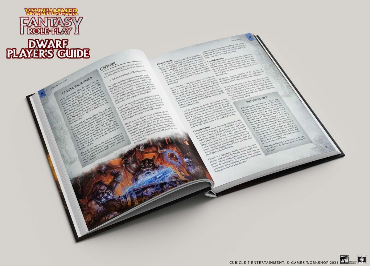 Dwarf Players Guide Collectors Edition Warhammer Fantasy Roleplay Roleplaying Game by Cubicle Seven 5