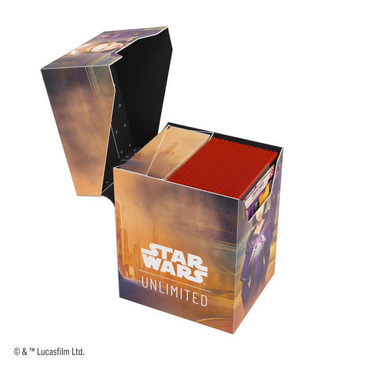 Gamegenic Star Wars: Unlimited Soft Crate Set 6 Palpatine / Padme