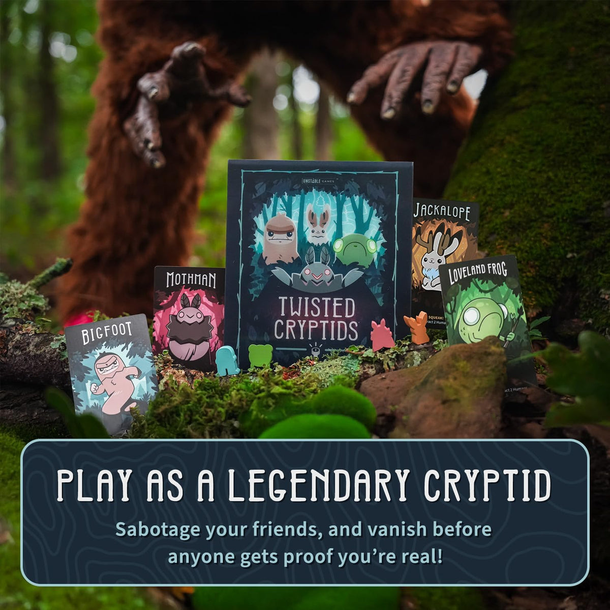 Twisted Cryptids Board Game