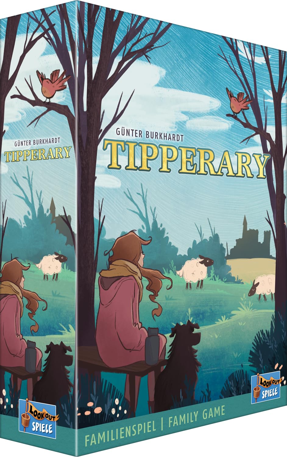 Lookout Games Tipperary Board Game - Engaging Strategy Game of Adventure and Irish Folklore, Family Game for Kids and Adults, Ages 8+, 2-5 Players, 45 Minute Playtime, Made 1