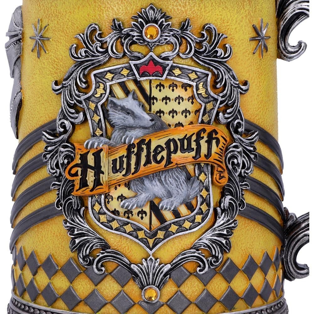 Harry Potter Hufflepuff Hogwarts House Collectible Tankard 15.5cm