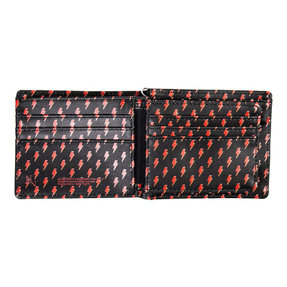 ACDC Logo Leather Lightning Chained Wallet Purse 11cm 3